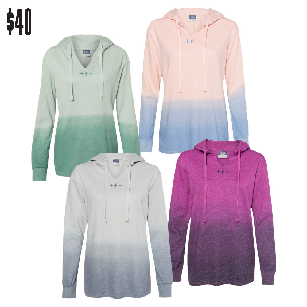 Ladies Ombre Hoodie